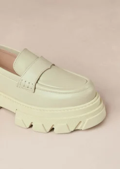 Mocasines De Cuero Verde Apio "Trailblazer"