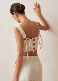 Molly Top Beige