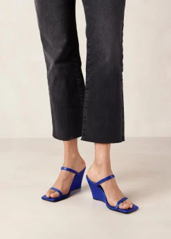 Paixao - Mules De Cuña Azules ALOHAS