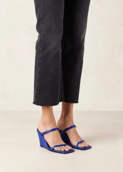 Paixao - Mules De Cuña Azules ALOHAS