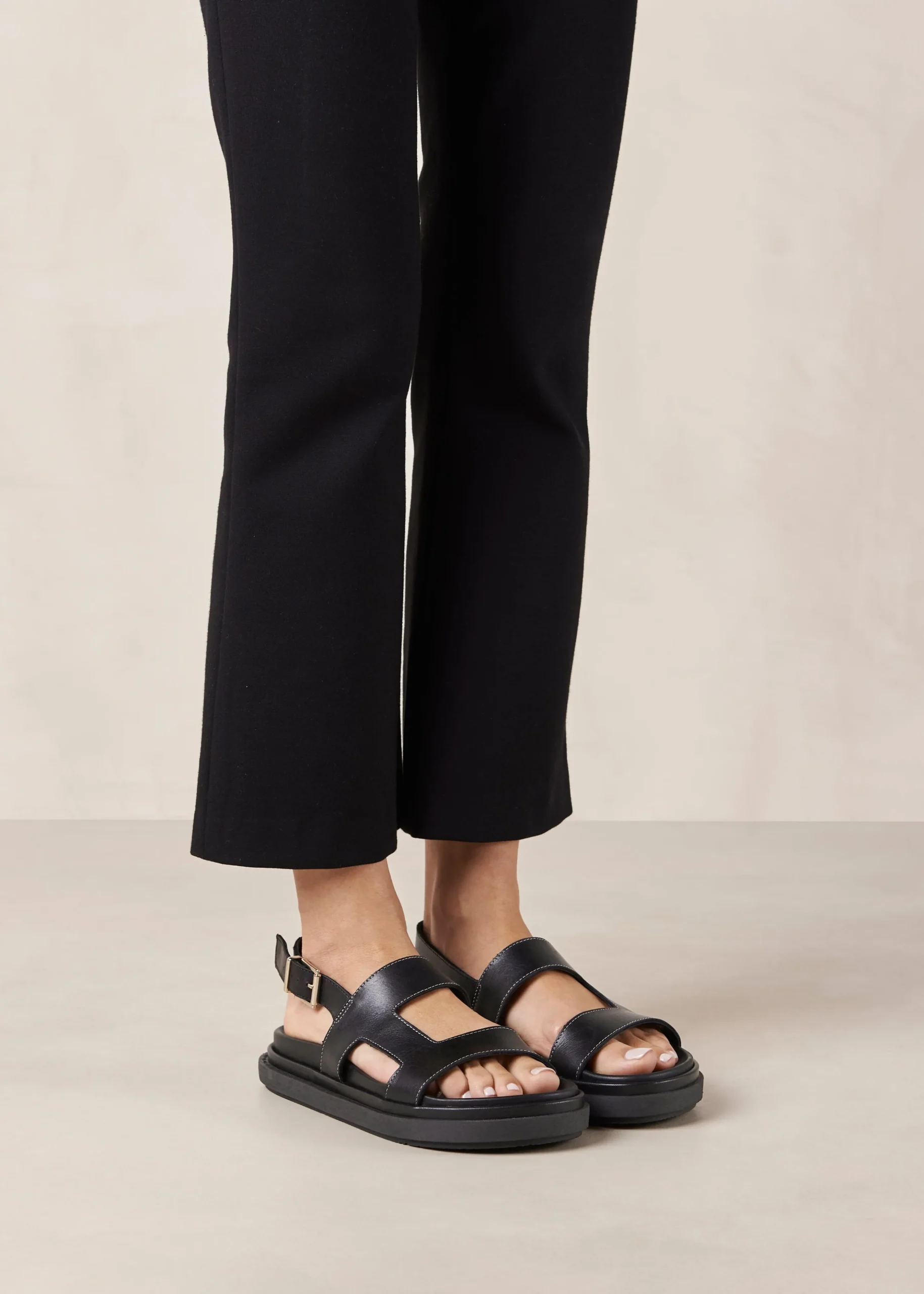 Perry - Sandalias Marrones De Piel