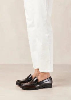 Rivet - Mocasines De Piel Marrón