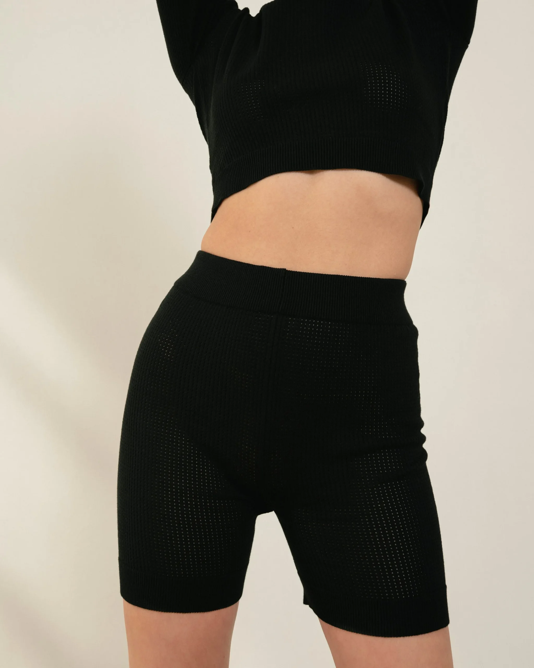 Rookie - Shorts De Punto Negros