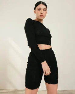 Rookie - Shorts De Punto Negros