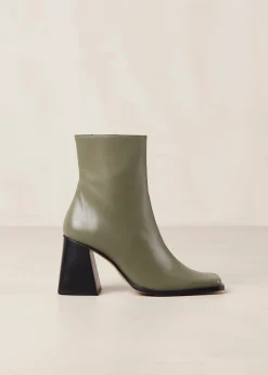 South - Botas De Piel Verde