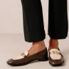 Spotlight - Mocasines Blancos Y Marrones De Piel