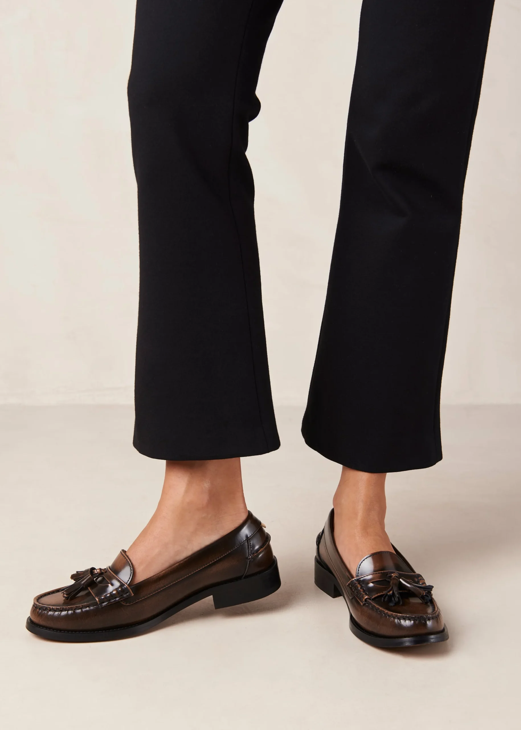 Terrane - Mocasines Marrones De Piel