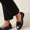 Terrane - Mocasines Negros De Piel