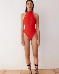 The Higher - Bañador De Econyl Rojo