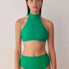 The Higher - Bikini Top De Econyl Verde
