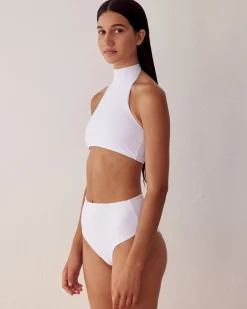 The Higher - Braguita De Bikini Econyl Blanca