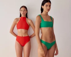 The Higher - Top De Bikini Rojo De Econyl