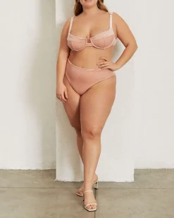 The Loop - Top De Bikini Rosa De Terciopelo