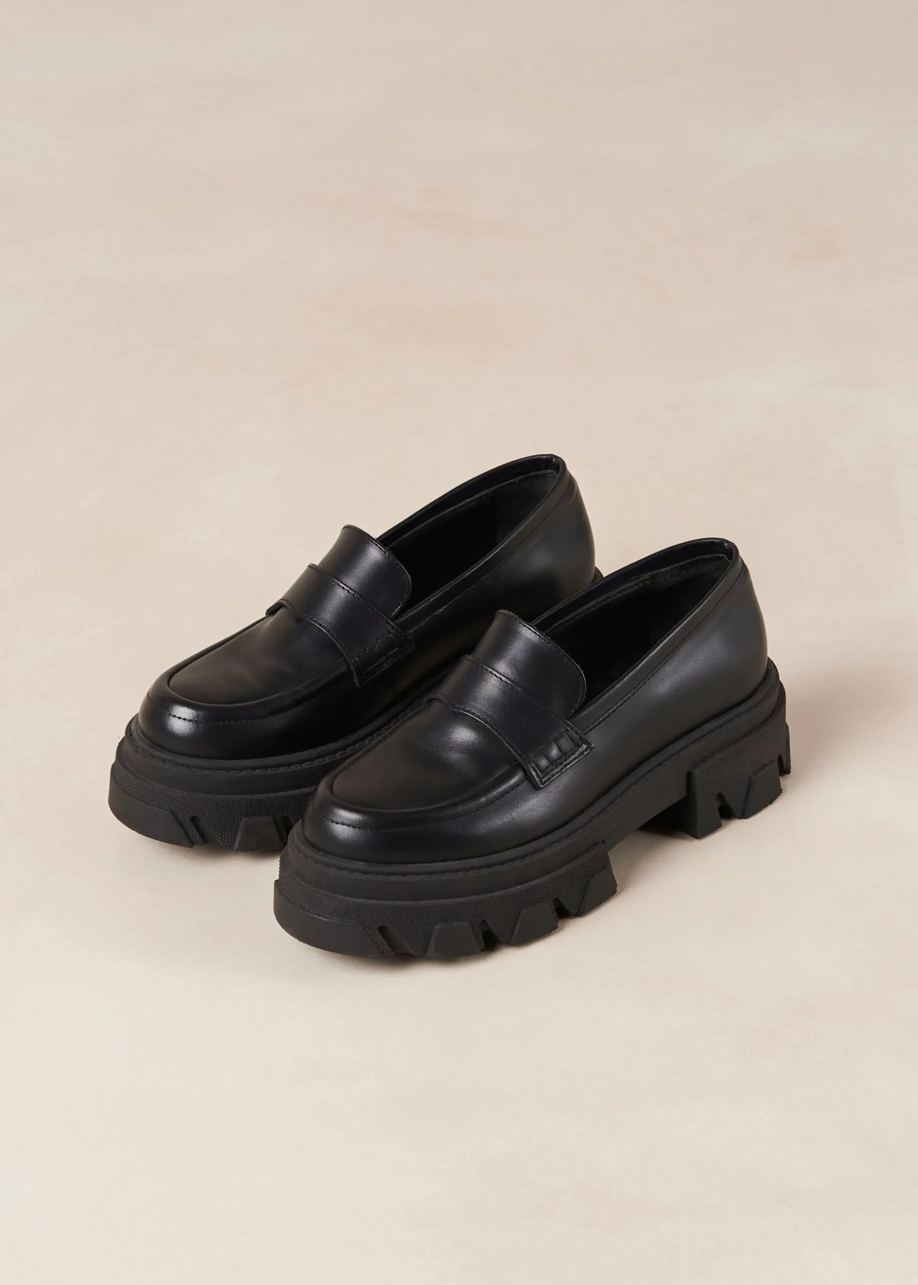 Trailblazer - Mocasines Negros De Piel
