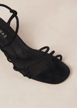 Trunca - Sandalias Negras De Piel