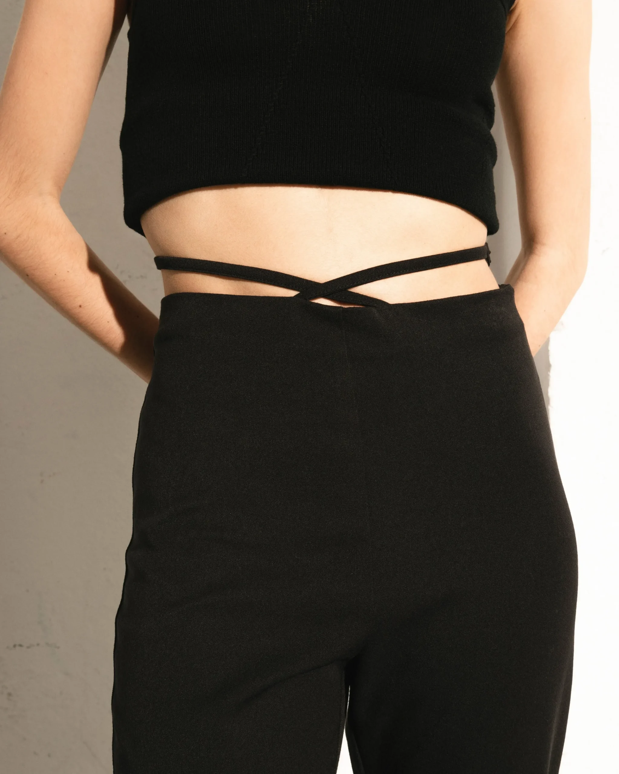 Verve - Pantalones Negros