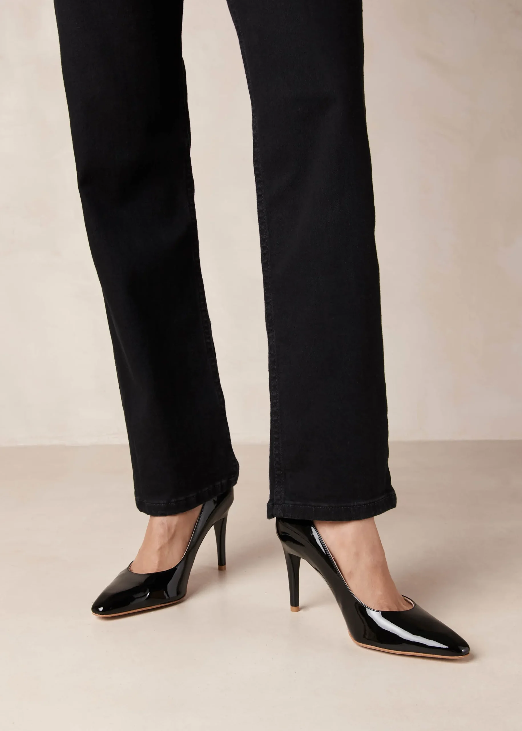 Zapatos De Tacón Amelia Onix De Piel Negra