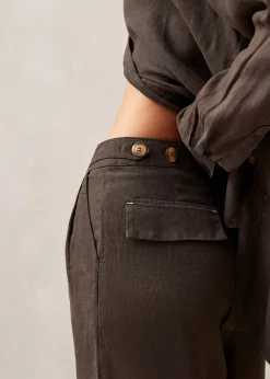 Zulu Pantalones Marrón Chocolate